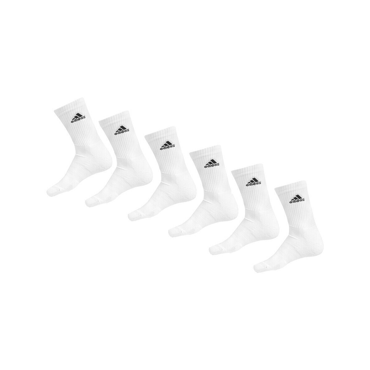 adidas  Chaussettes  cushioned sportswear crew confort  Bílá
