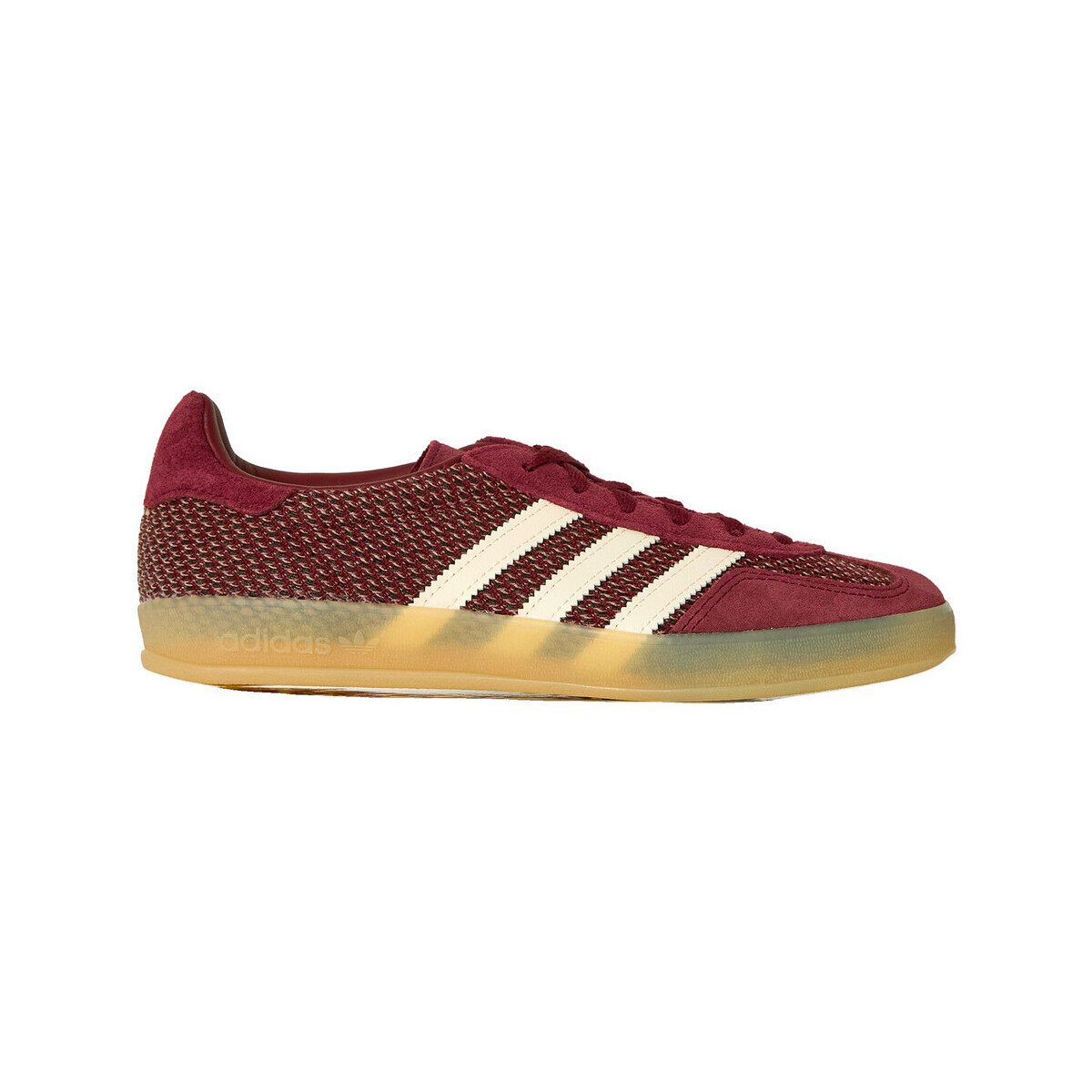 adidas  Baskets  gazelle indoor textile et synthétique  Červená