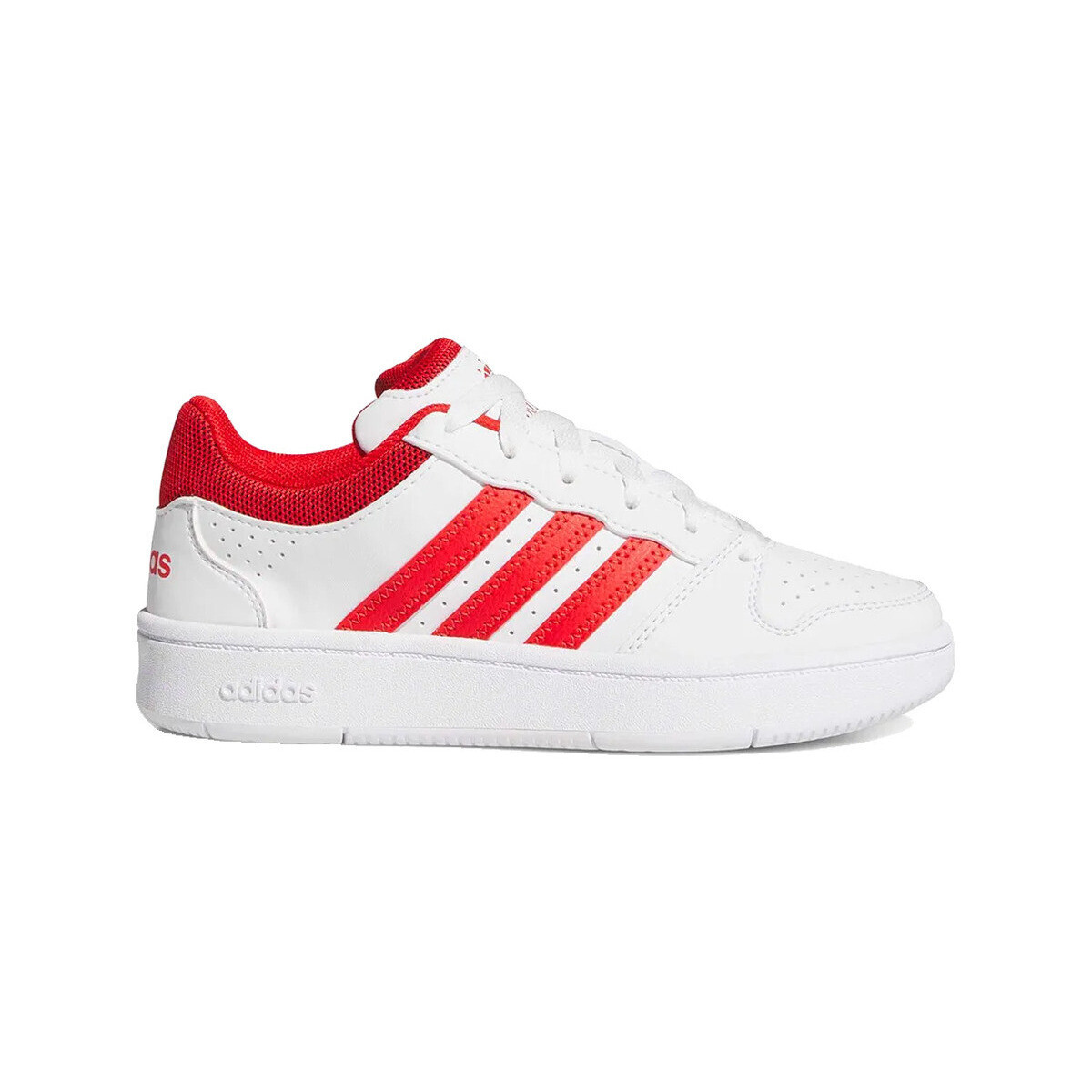 adidas  Baskets  Hoops Classic blanc  Bílá