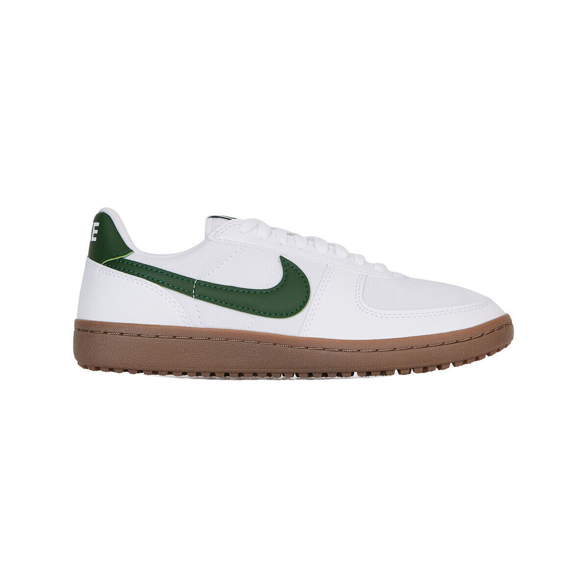 Nike  Baskets  field general blanc/gorge vert/gomme marron foncé