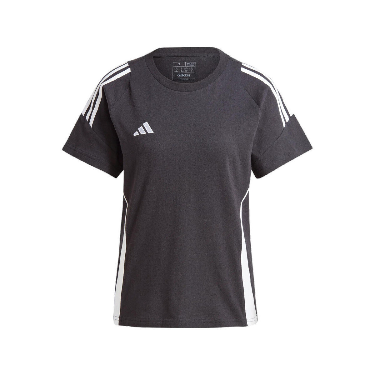 adidas  T-shirt  Tiro 24 coton  Černá