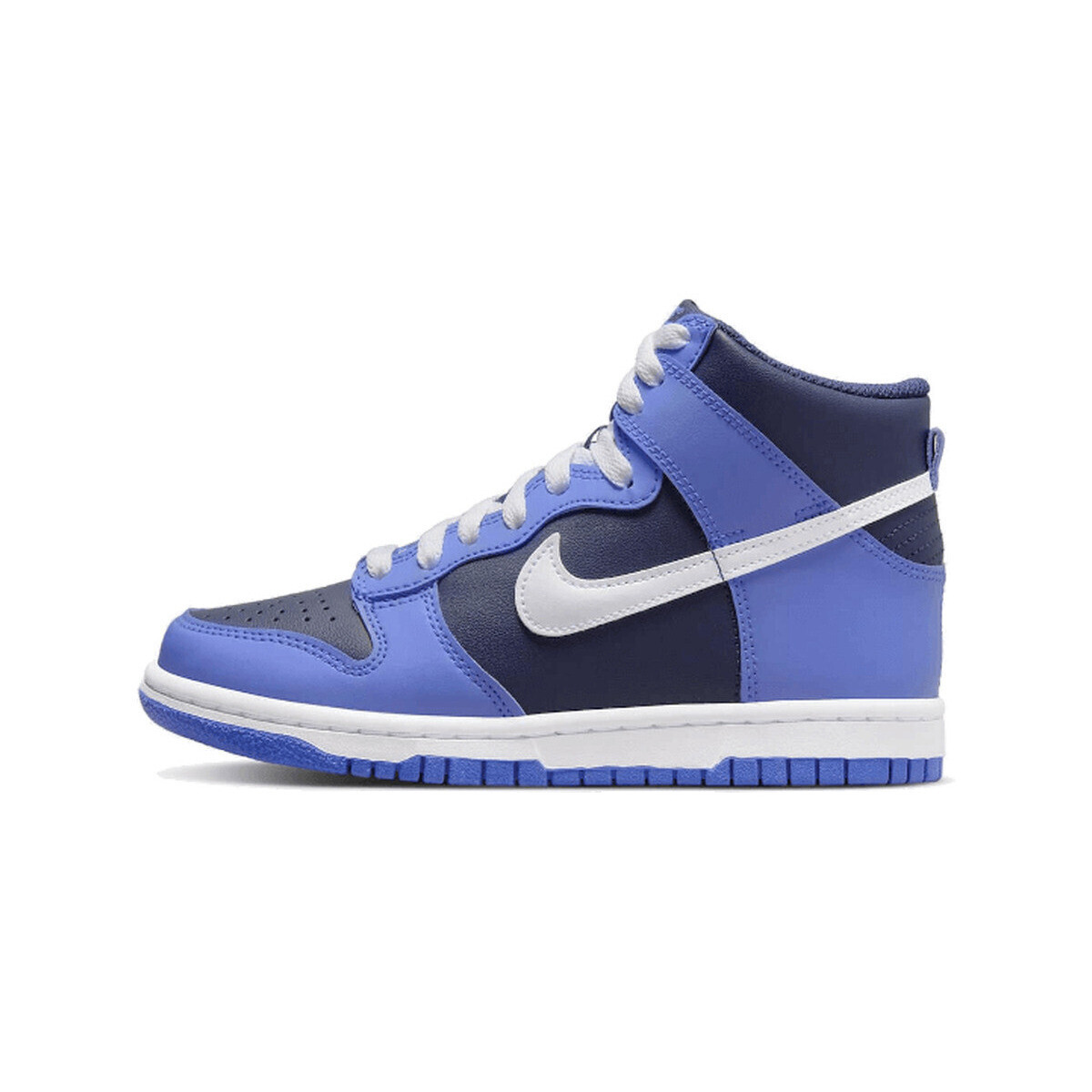Nike  Baskets  dunk high cuir  Modrá