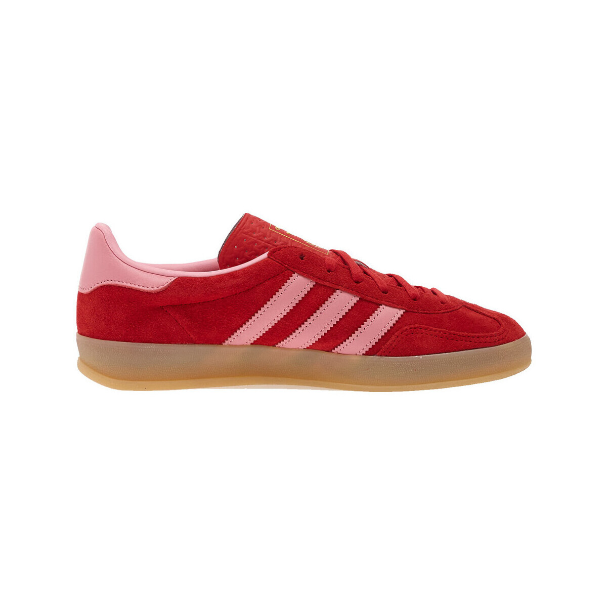 adidas  Baskets  gazelle indoor daim et cuir  Červená