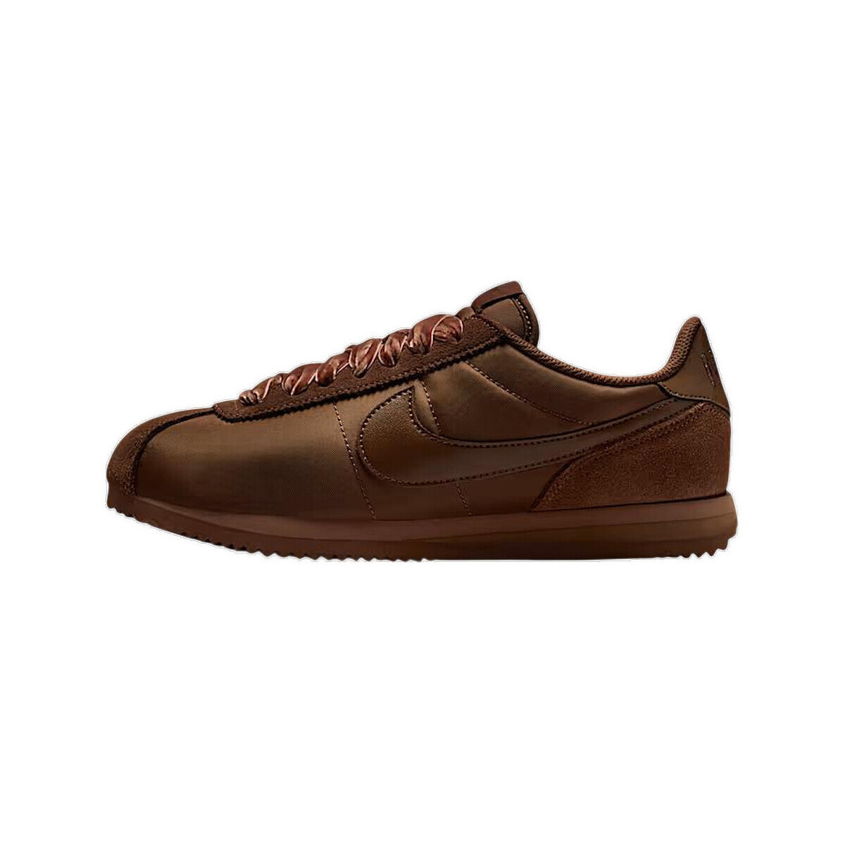 Nike  Baskets  Cortez daim et textile  Hnědá