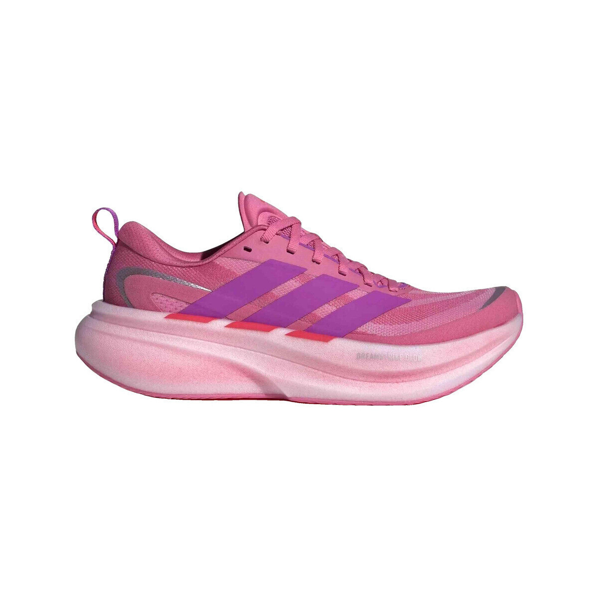 adidas  Chaussures de running  supernova glide textile  Růžová