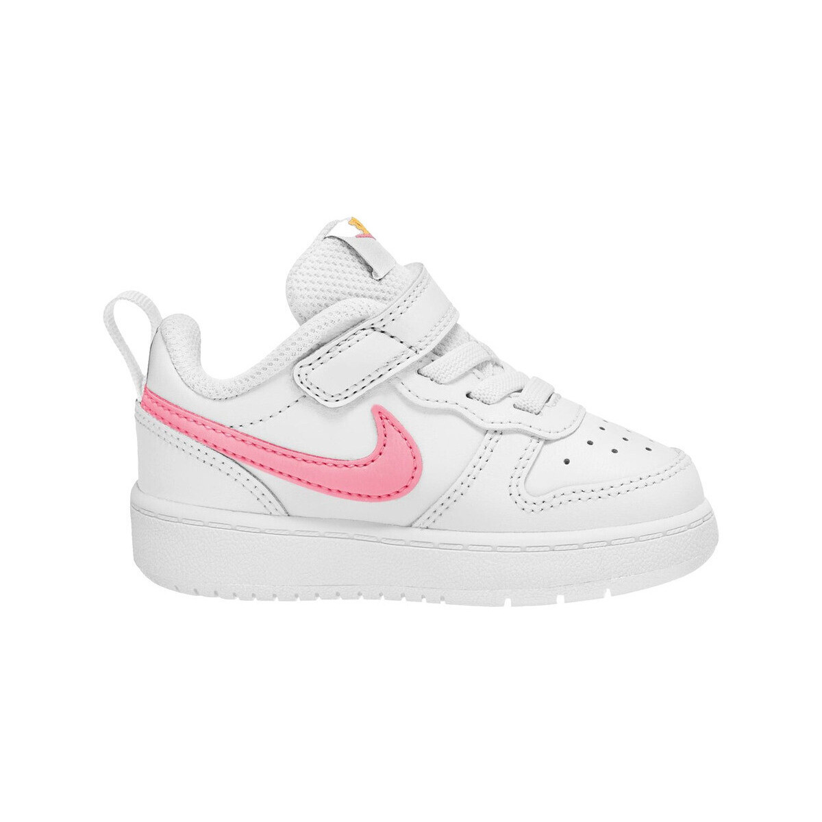 Nike  Baskets  Court Borough Low 2 cuir écologique  Bílá