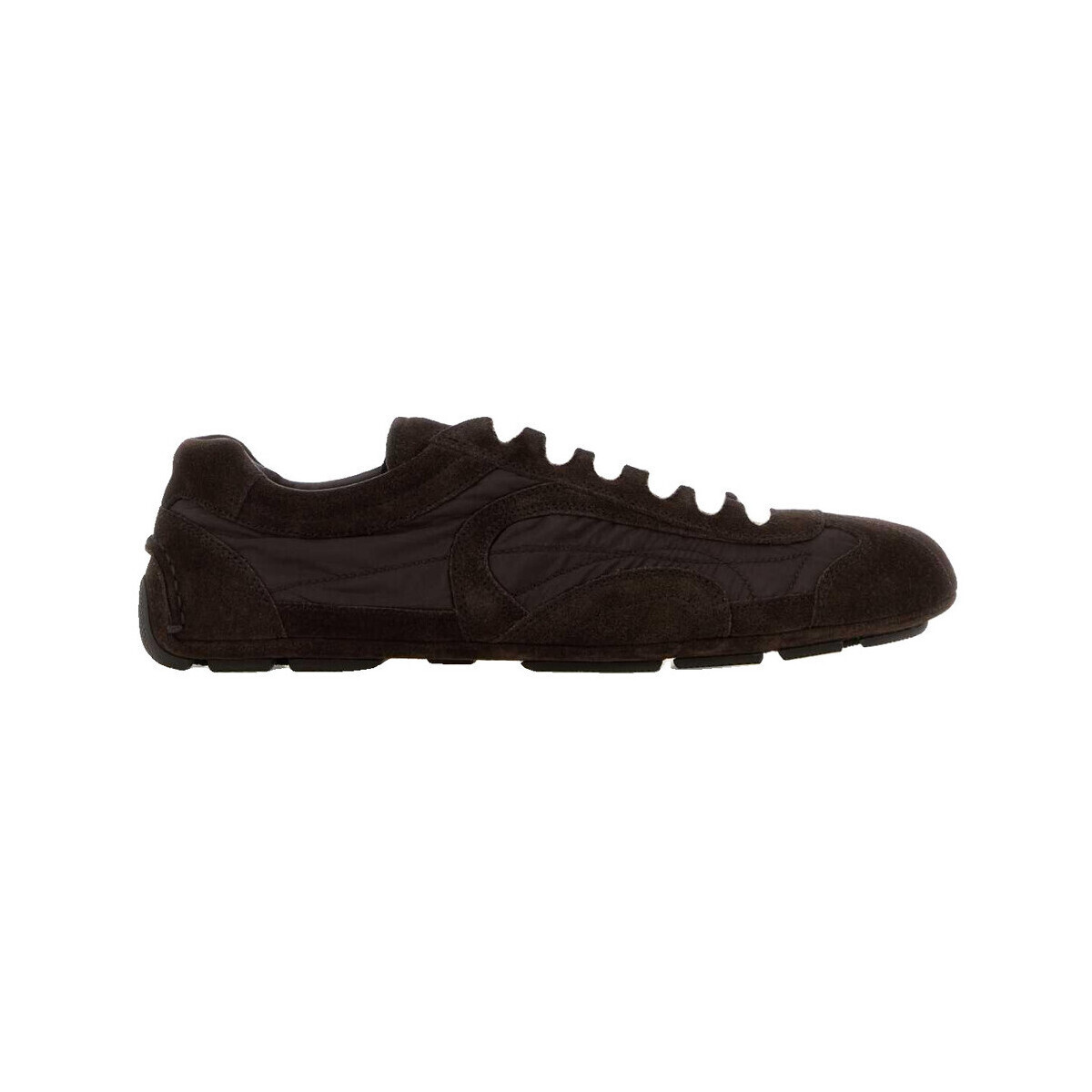 Prada  Baskets  Montecarlo cuir de veau  Hnědá