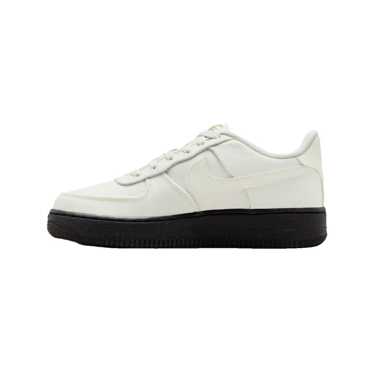 Nike  Baskets  Air Force 1 Lv8 3 beige et noir  Bílá