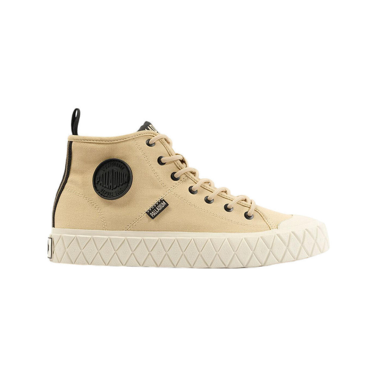 Palladium  Baskets  Palla Ace Mid Supply coton biologique  Béžová