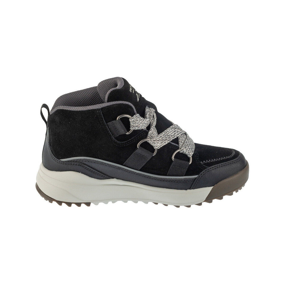 Skechers  Baskets  yana collins landing cuir  Černá