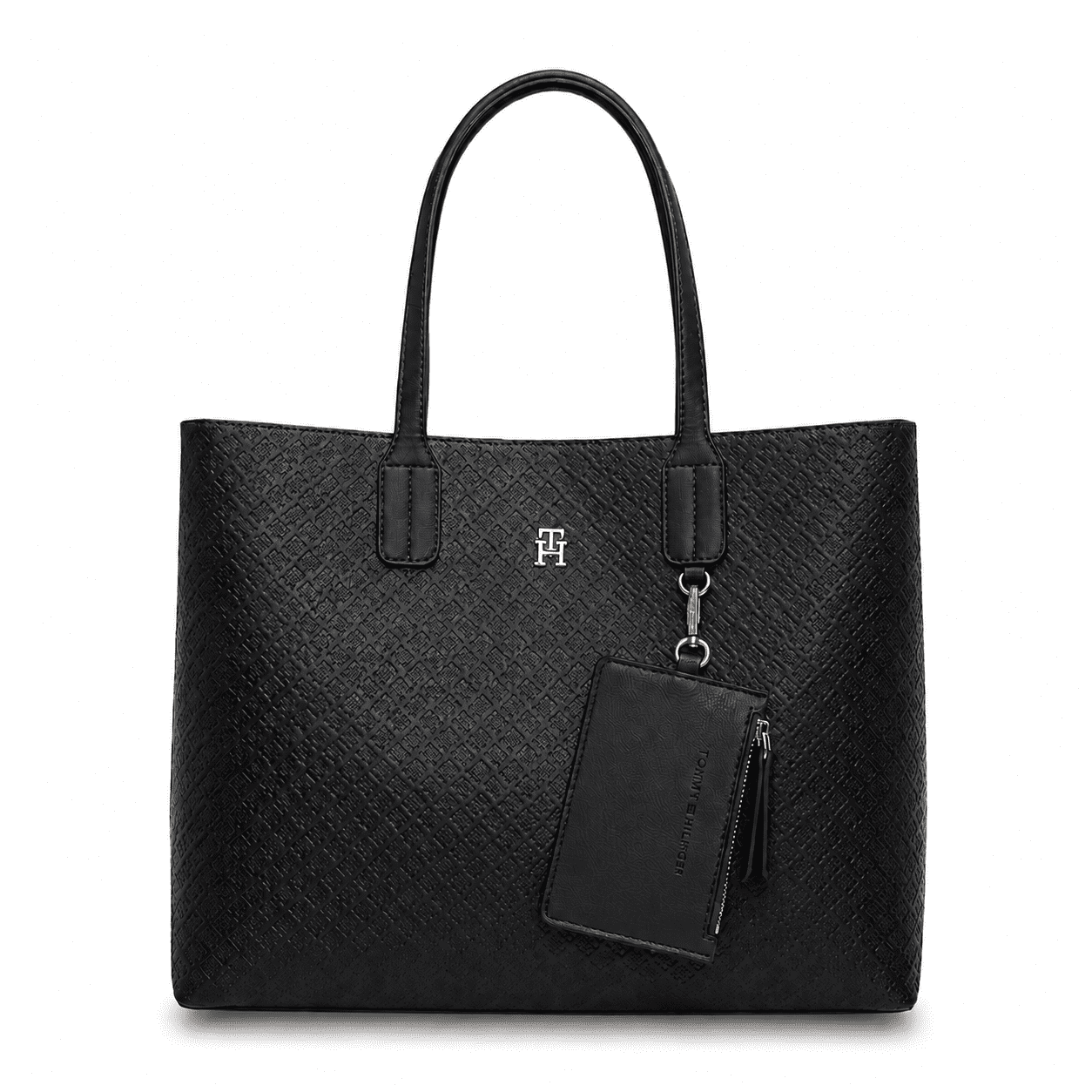 TOMMY HILFIGER Kabelka TOMMY HILFIGER ICON SATCHEL MONO One Size AW0AW18923BDS