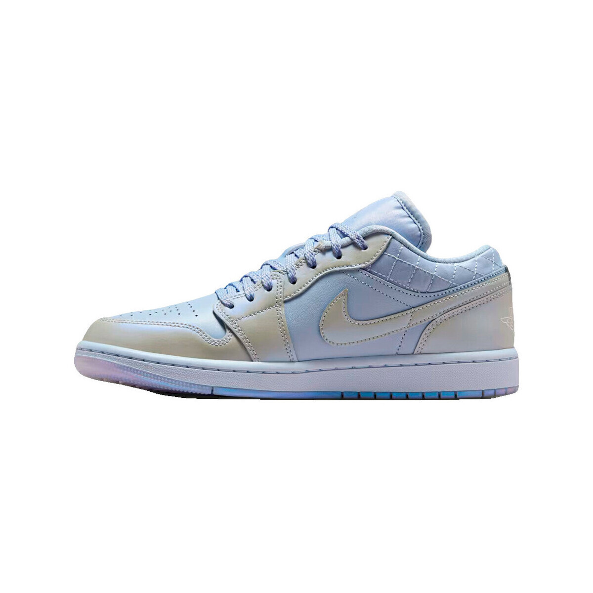 Nike  Baskets  air jordan 1 low se cuir  Šedá