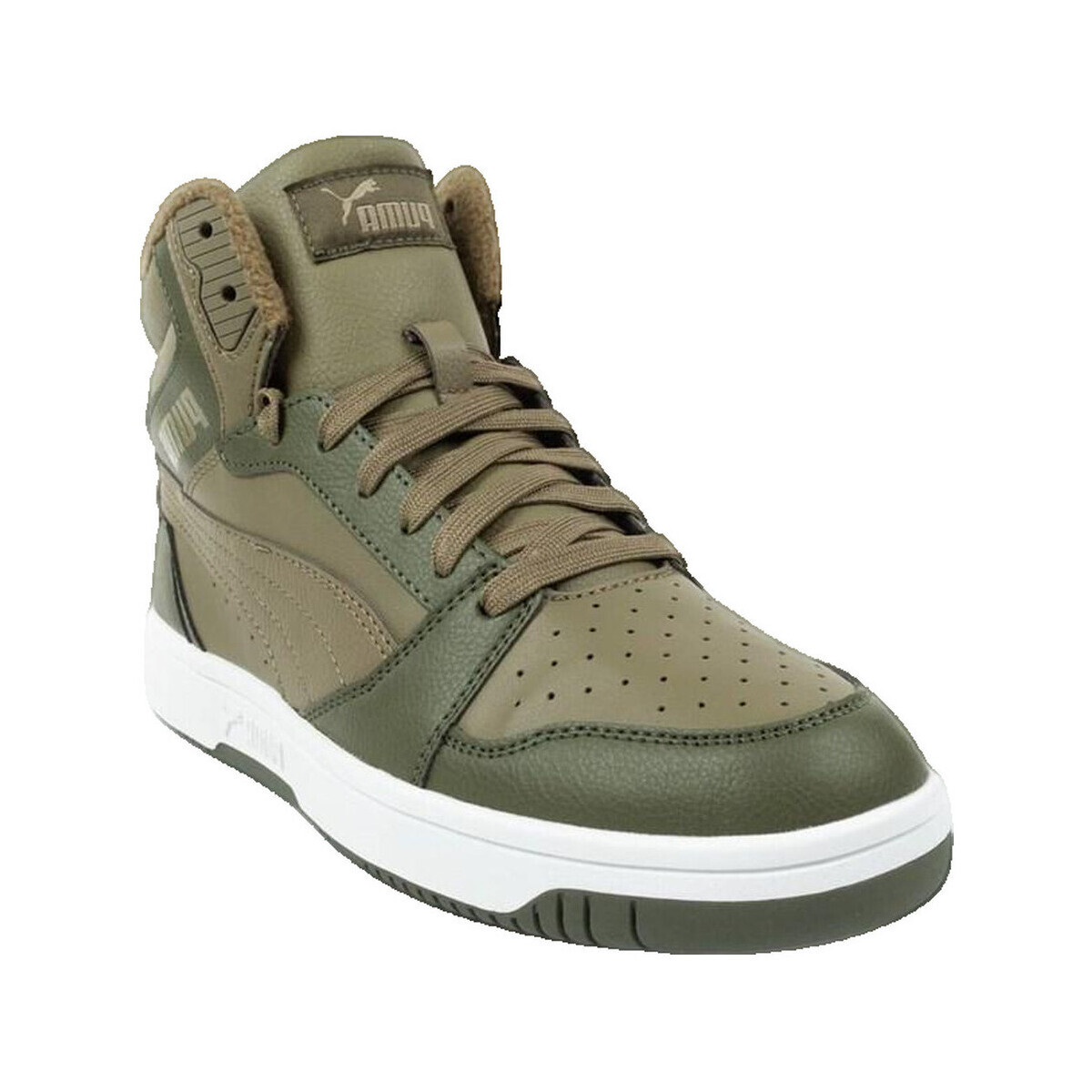 Puma  Baskets  Rebound V6 cuir écologique  Zelená