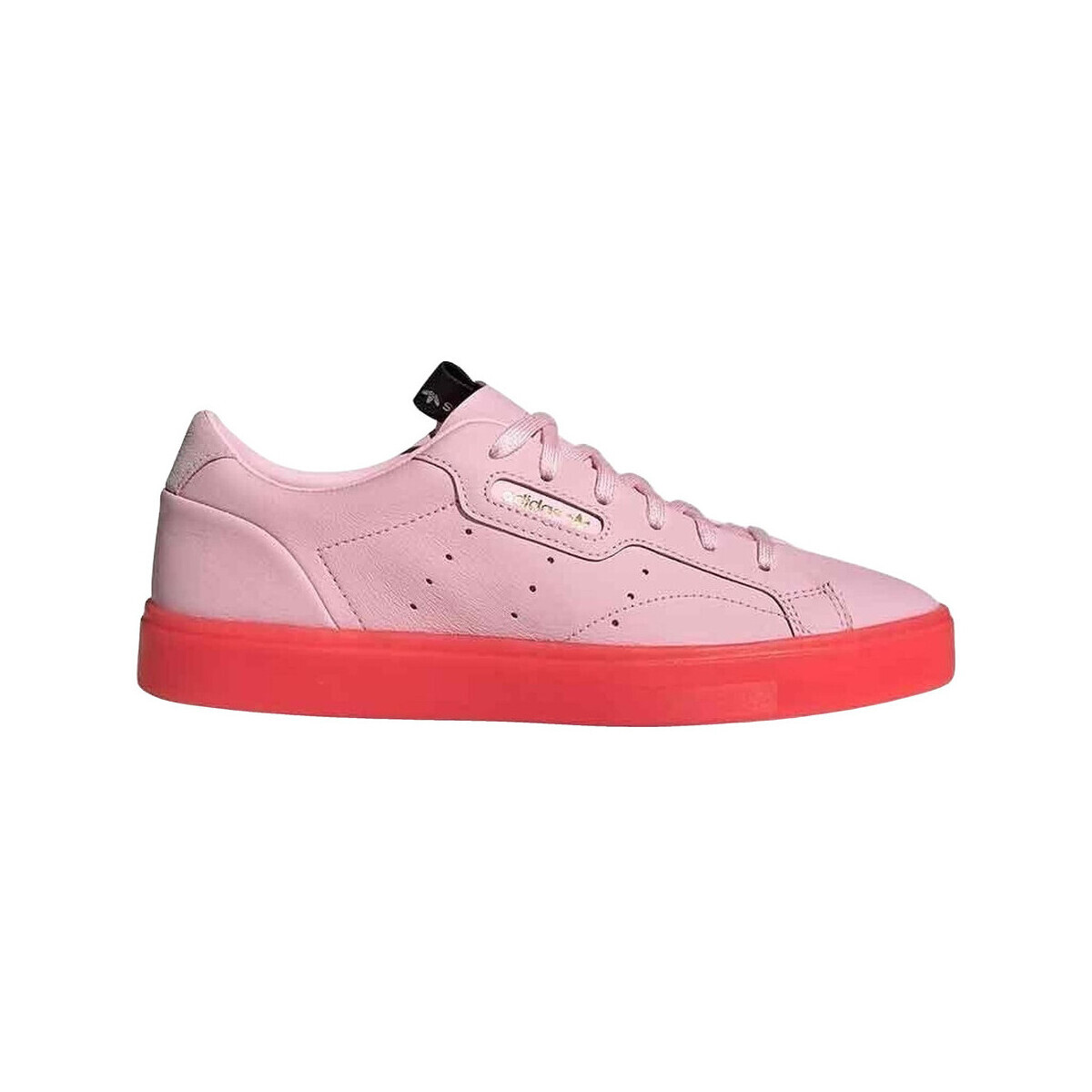 adidas  Baskets  sleek cuir  Růžová