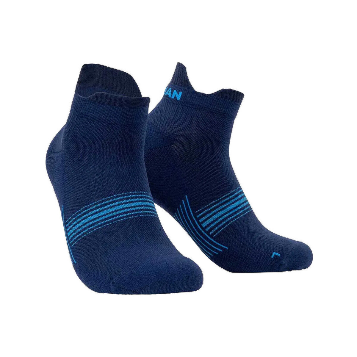 Nathan  Chaussettes  Speed Tab bleu rembourrées  Modrá