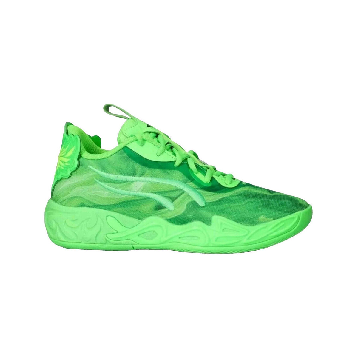 Puma  Baskets  mb.04 lo team vert  Zelená
