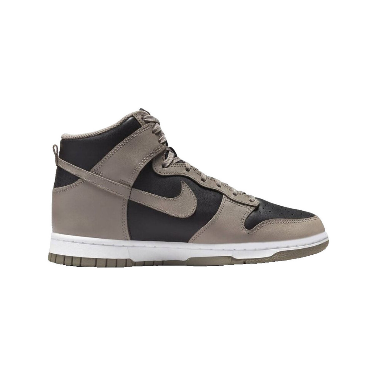 Nike  Baskets  dunk high cuir  Černá