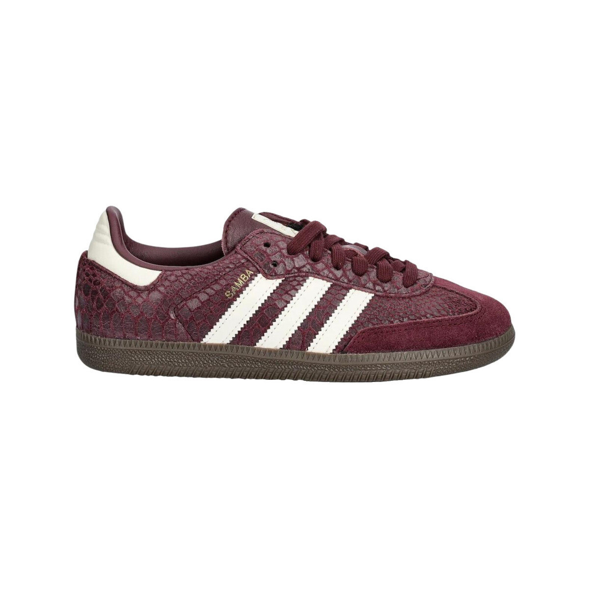 adidas  Baskets  samba og maroon  Hnědá