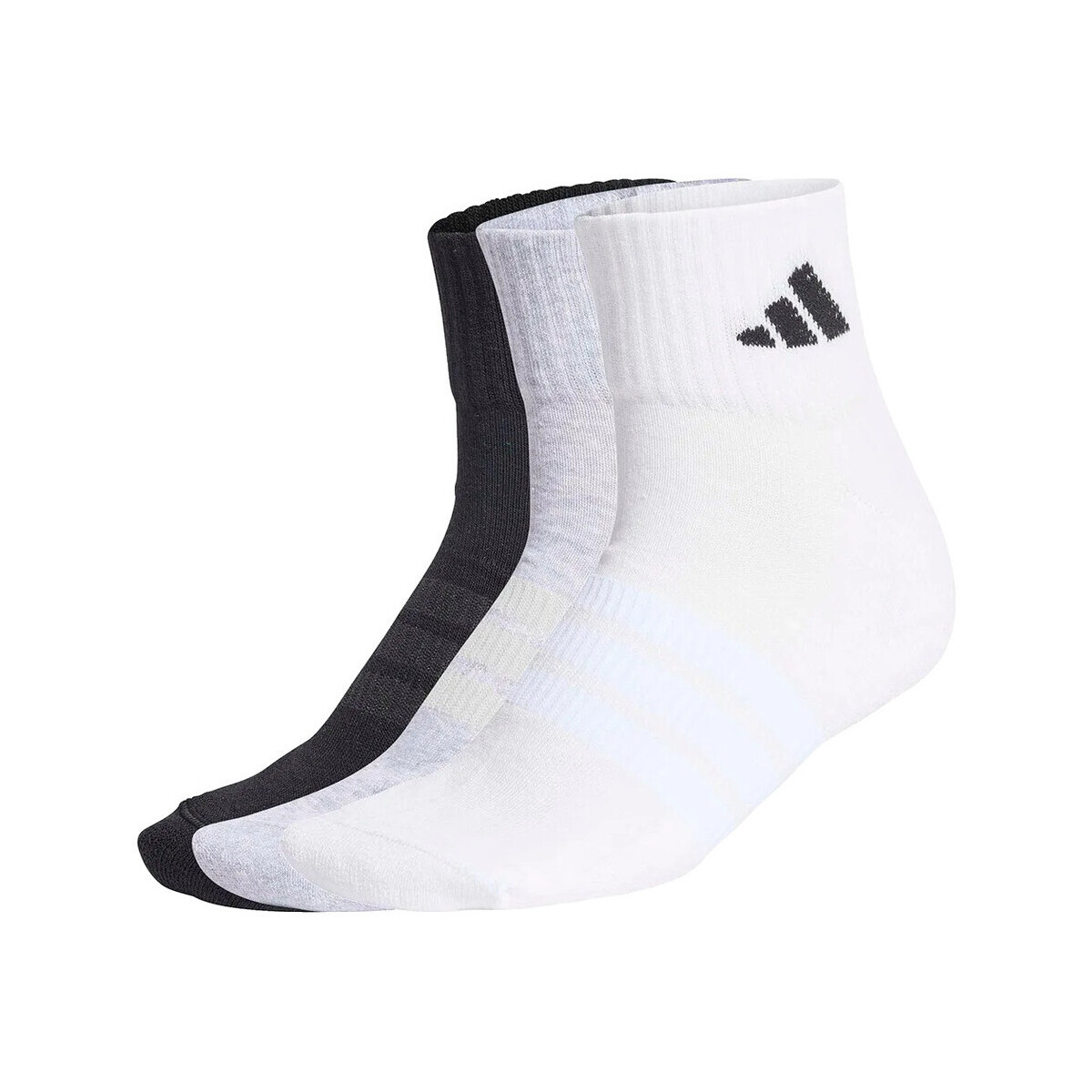 adidas  Chaussettes de sport  Cushioned Sportswear amortissantes  Černá