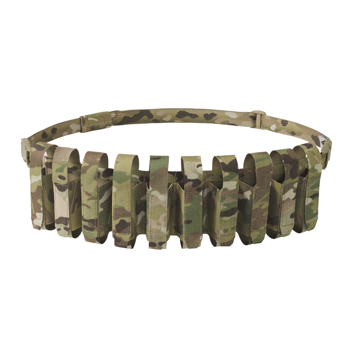 Opasek taktický na 10 ks 40mm granátů Direct Action Bandolier MKII - multicam, 120