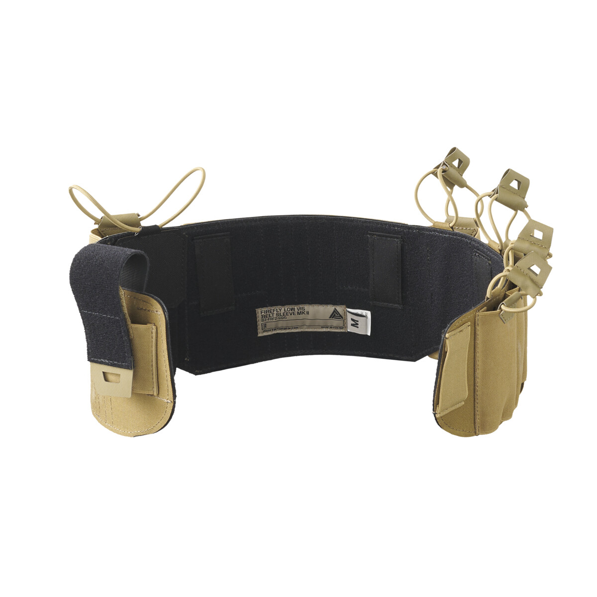 Opasek taktický Direct Action Firefly Low Vis Belt Sleeve MK II - coyote-černý, M