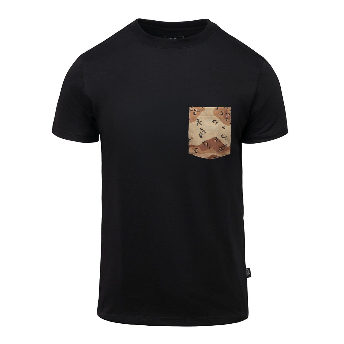 Tričko Helikon Desert Pocket - černé-desert, XL