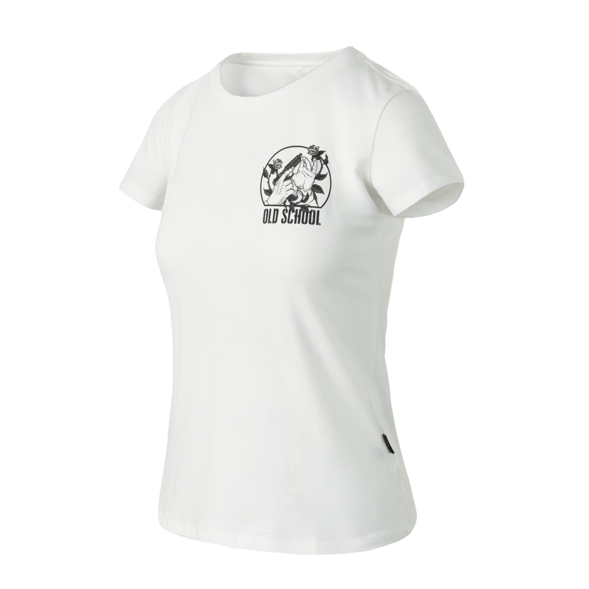 Tričko dámské Helikon Old school - bílé, XL