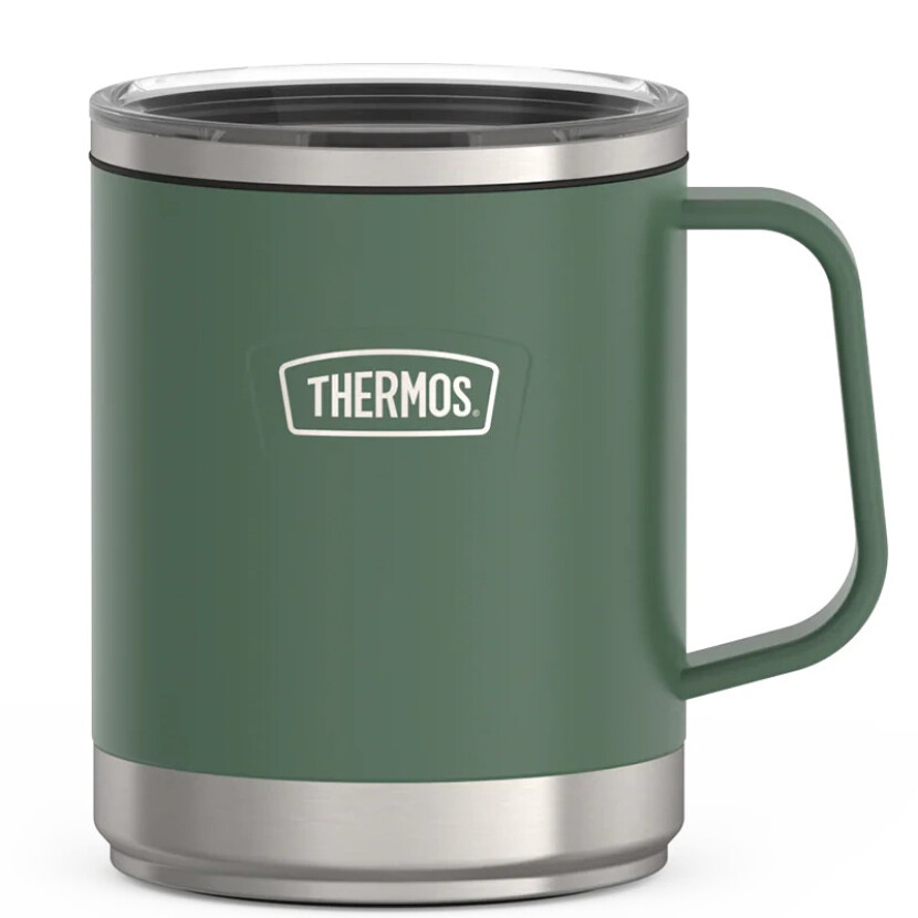 Termohrnek s madlem Thermos Icon 410 ml - zelený