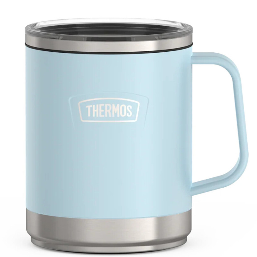 Termohrnek s madlem Thermos Icon 410 ml - světle modrý