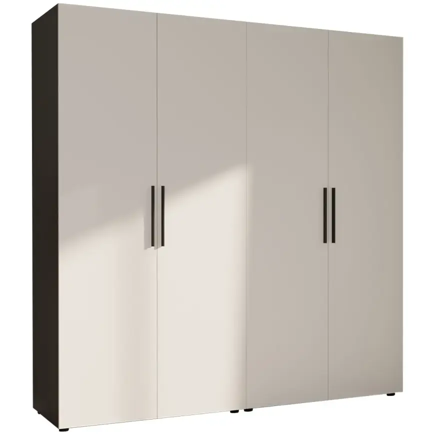 Šatní skříň Moduklix set 17 bílý/Dub Cabezone