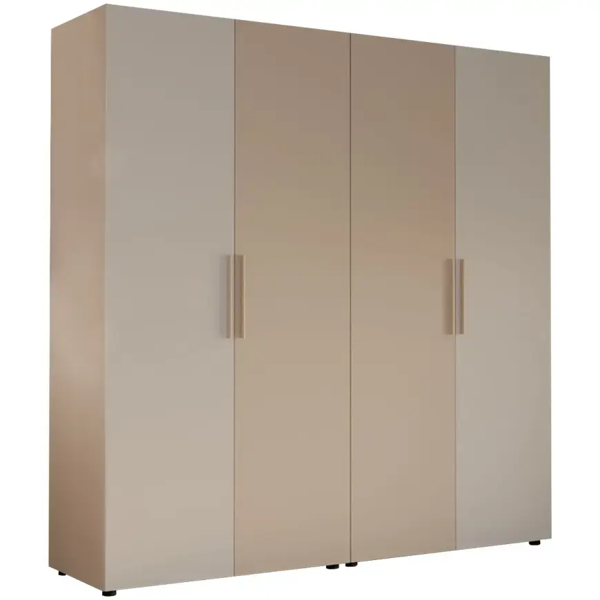 Šatní skříň Moduklix set 18 bílý/písková