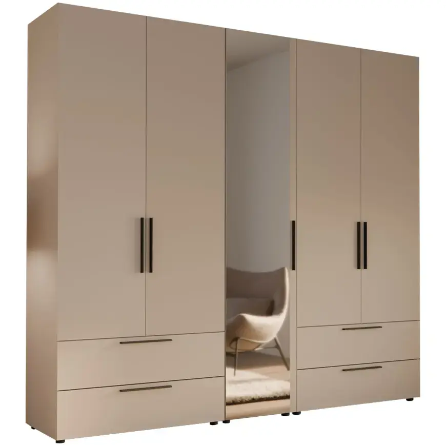 Šatní skříň Moduklix set 26 písková