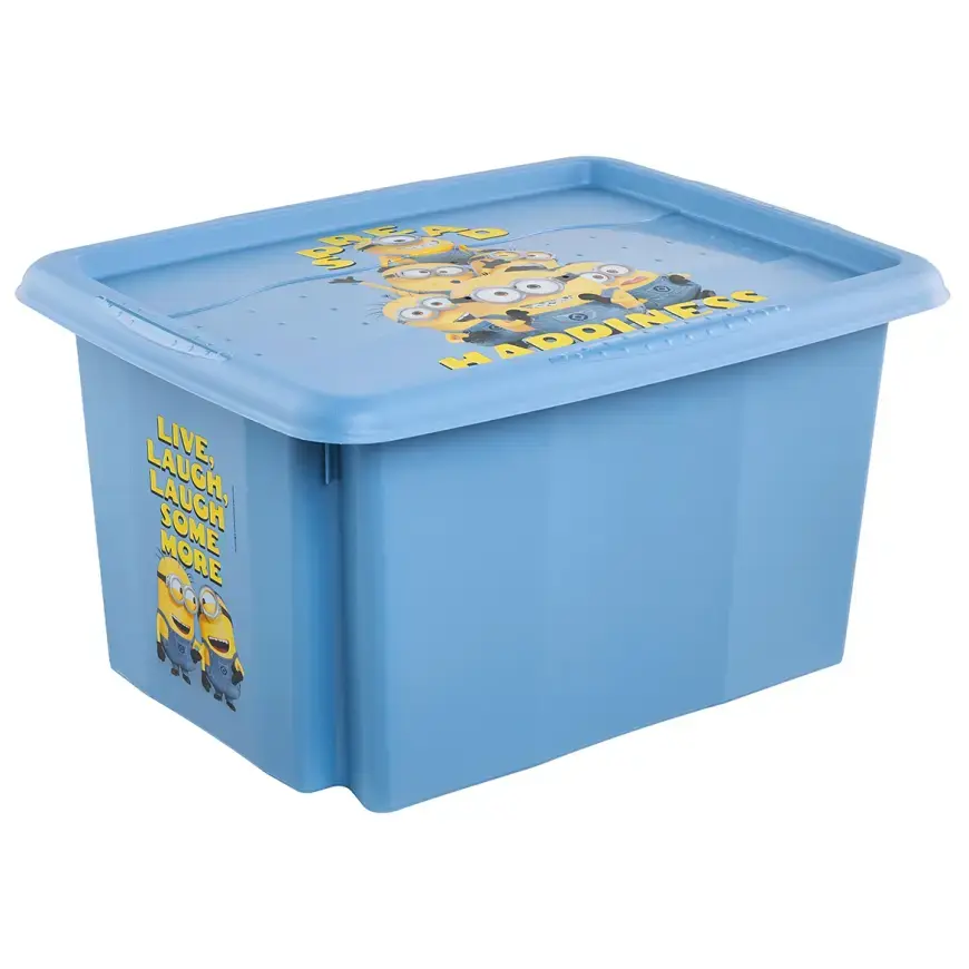 Box otočný s víkem Karolina Minions 15l