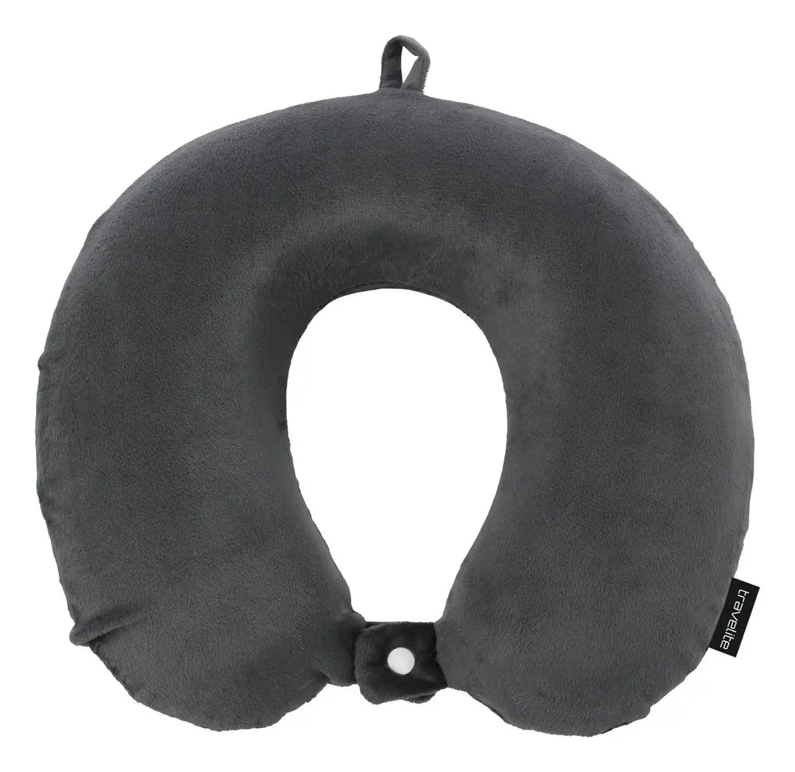 Travelite Neck Pillow antracitový cestovní polštářek