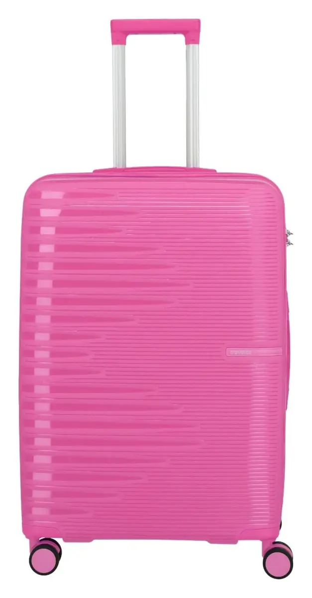 Travelite Pacific M růžový cestovní kufr