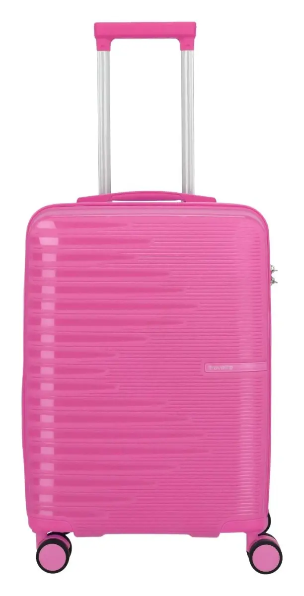 Travelite Pacific S růžový kabinový kufr