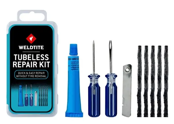 Weldtite Tubeless sada na opravu bezdušových plášťů, 8 ks