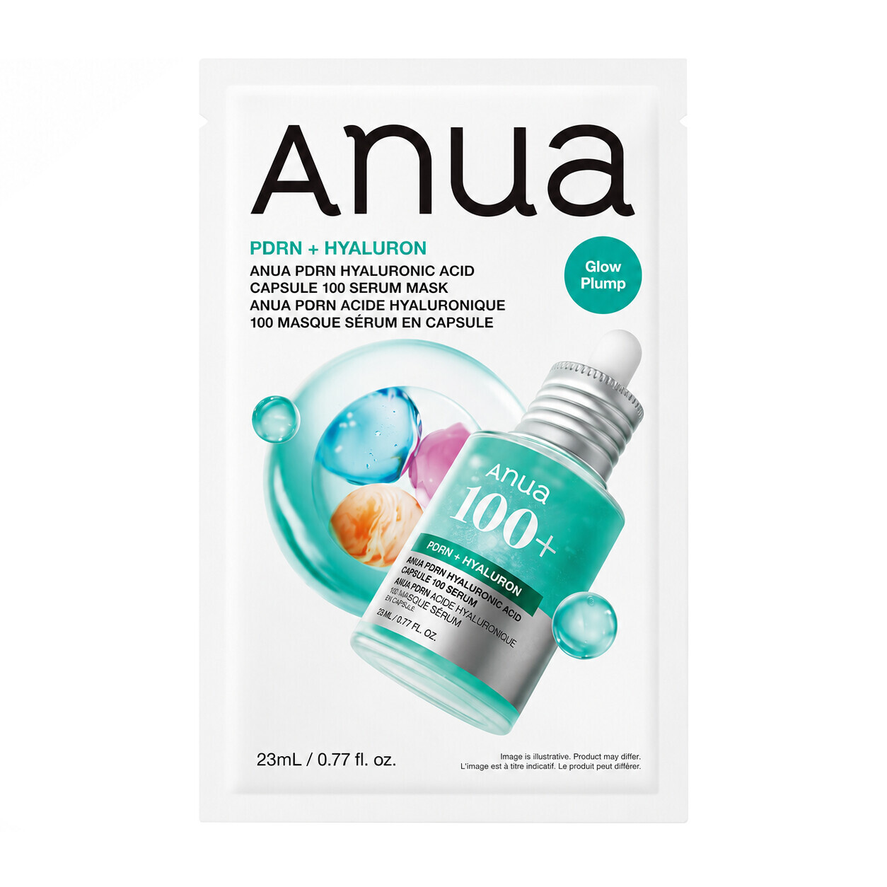 Anua Pleťová maska PDRN Hyaluronic Acid Capsule 100 Mask 23 ml