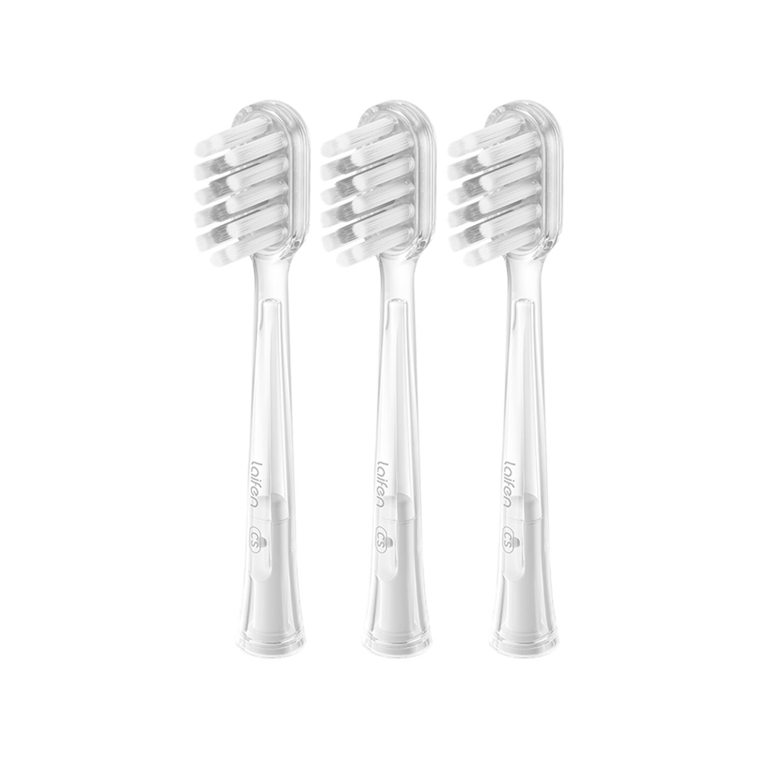 Laifen Náhradní hlavice pro zubní kartáček 2.0 Gum Care Transparent 3 ks