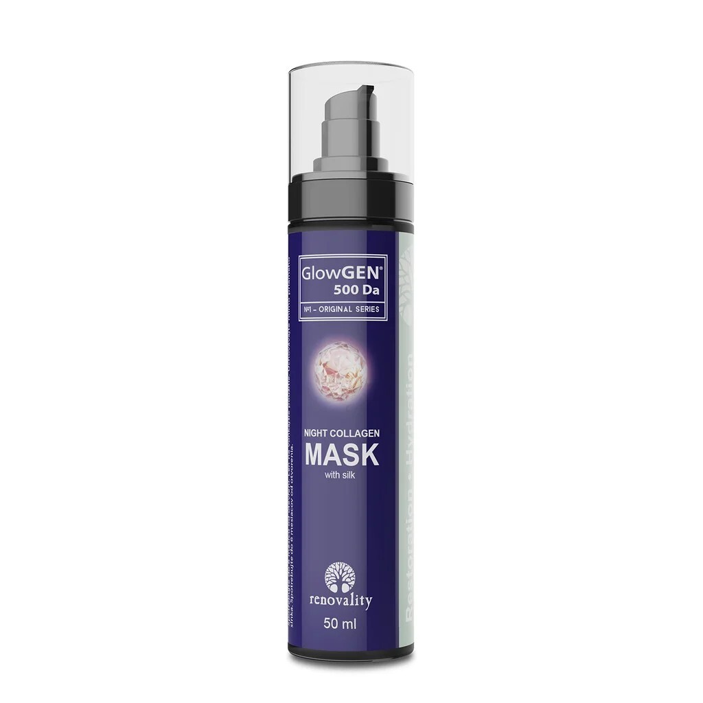Renovality GlowGEN 500 Da Noční kolagenová maska 50 ml