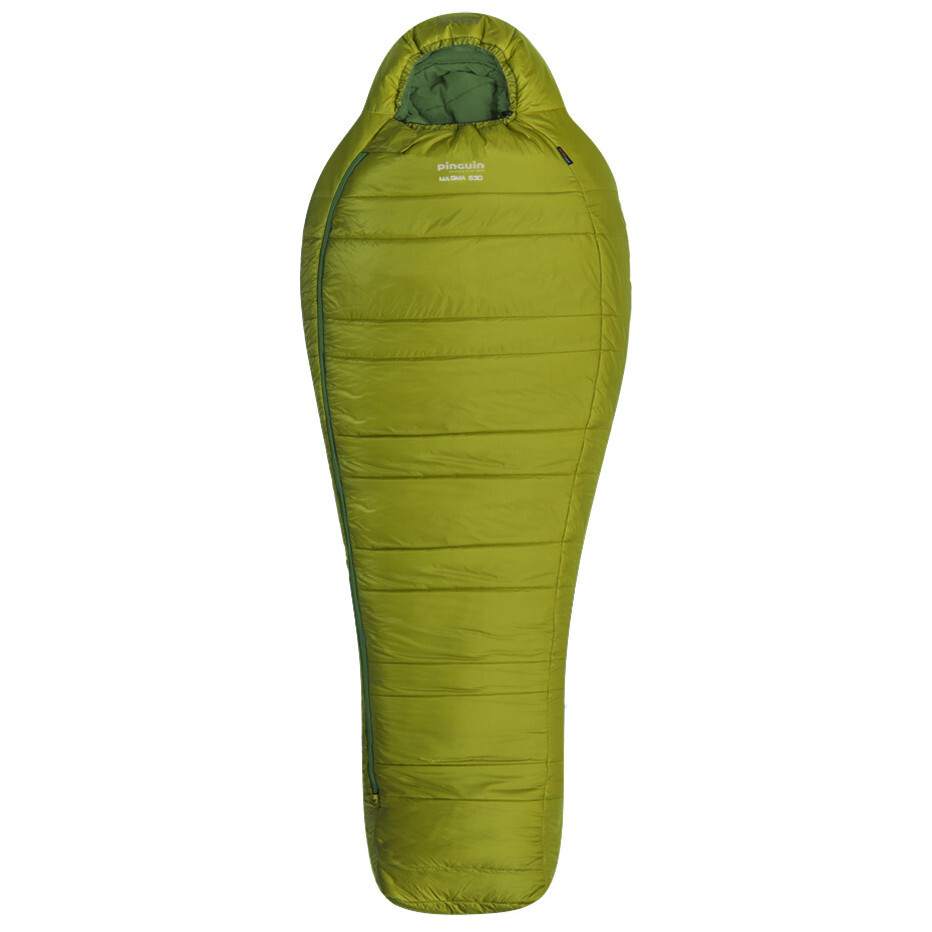 Péřový spacák Pinguin Magma 630 185 cm Zip: Levý / Barva: zelená