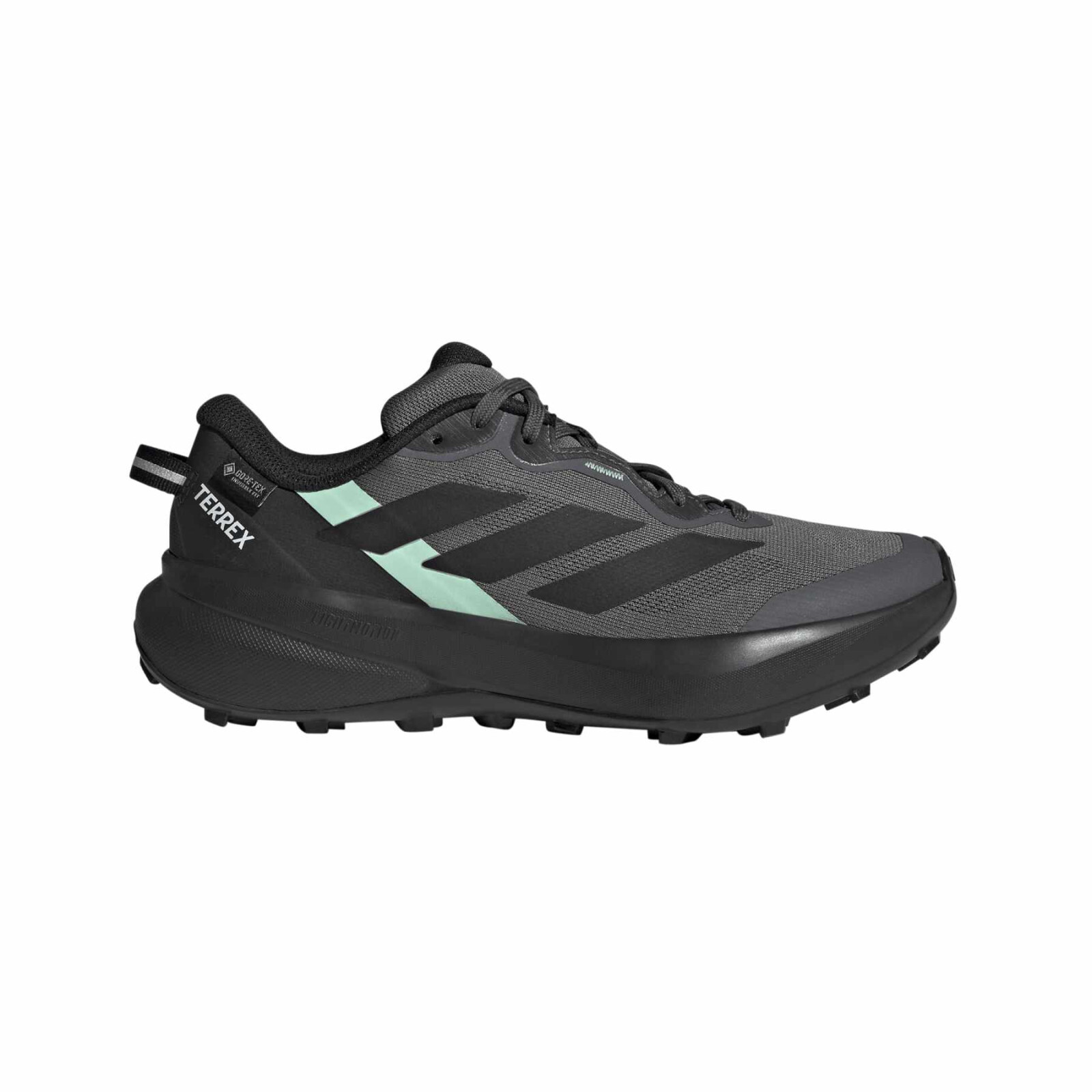 Dámské běžecké boty Adidas Terrex Tracefinder Plus Gtx Velikost bot (EU): 38 / Barva: šedá