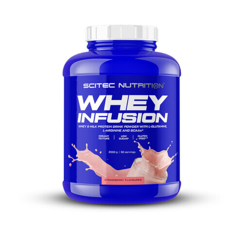 Scitec Nutrition Whey Infusion 2000 g strawberry