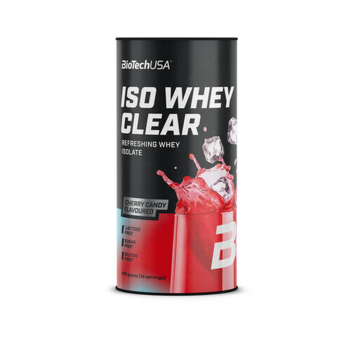 BioTech Iso Whey Clear cherry candy 400 g