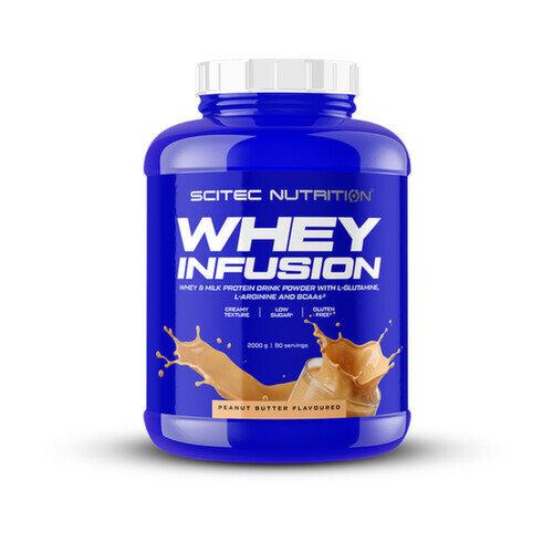 Scitec Nutrition Whey Infusion 2000 g peanut butter