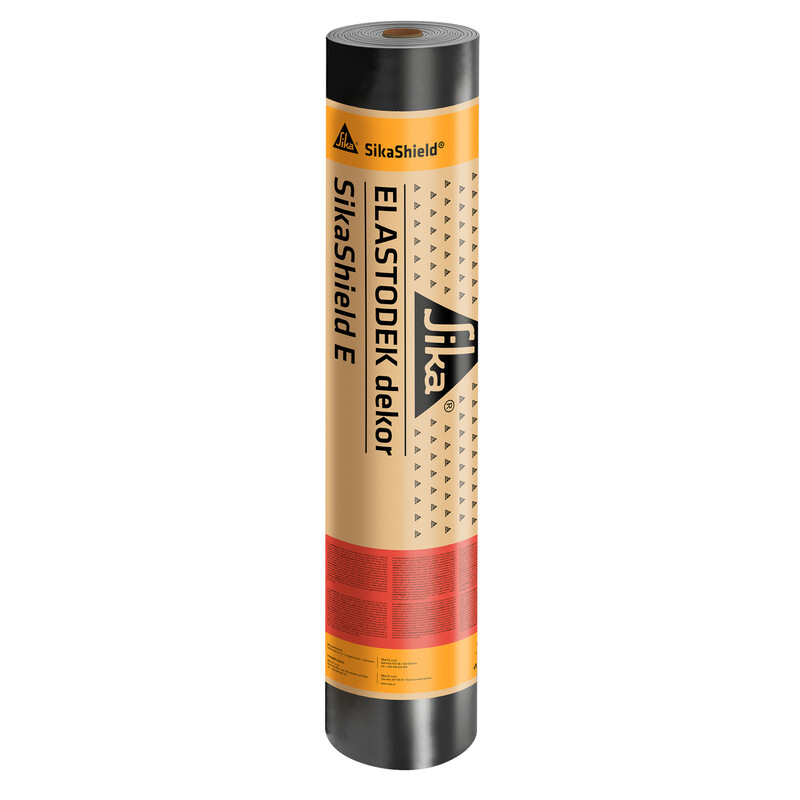 Asfaltový pás hydroizolační SikaShield E77 MG PV-25 CZ 4,2 mm hnědý (7,5 m2/role)
