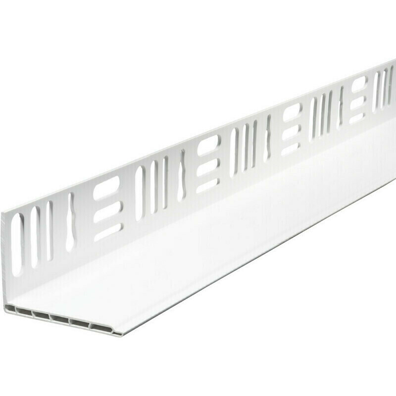 Profil soklový montážní Retek PVC 60 mm 2 m