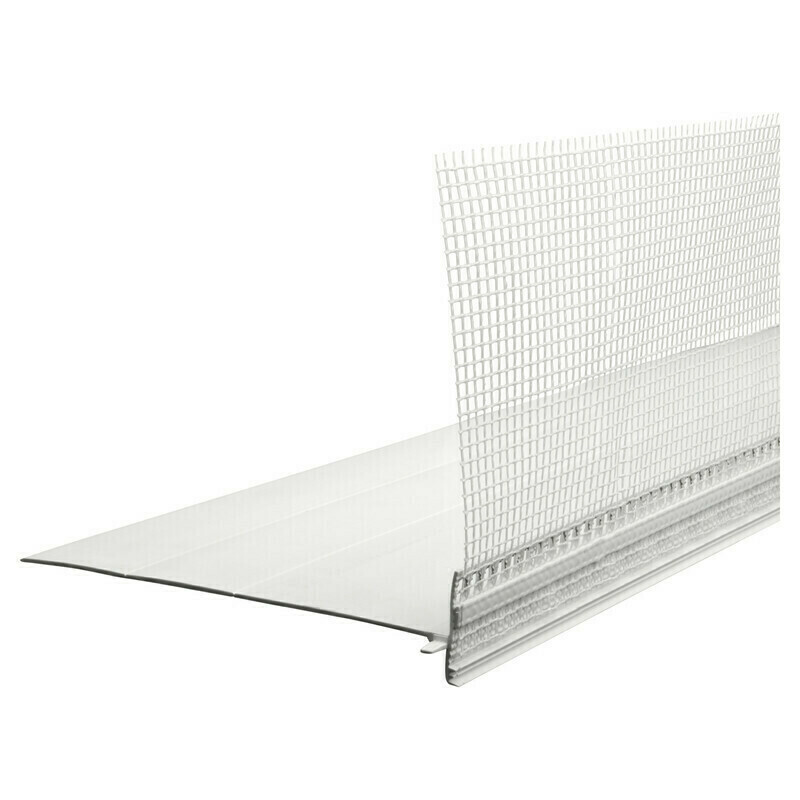 Profil přechodový s okapničkou a tkaninou Retek PVC 120 mm 2 m