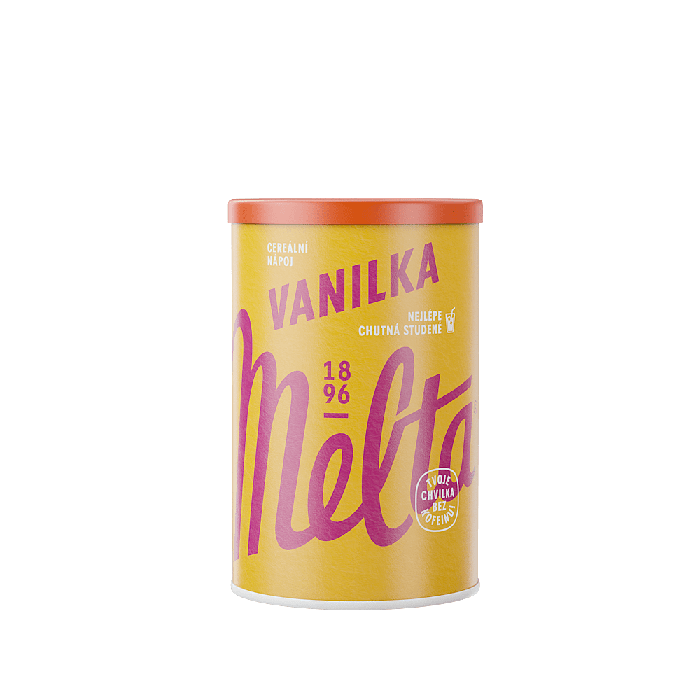 MELTA Rozpustná káva vanilka 120 g