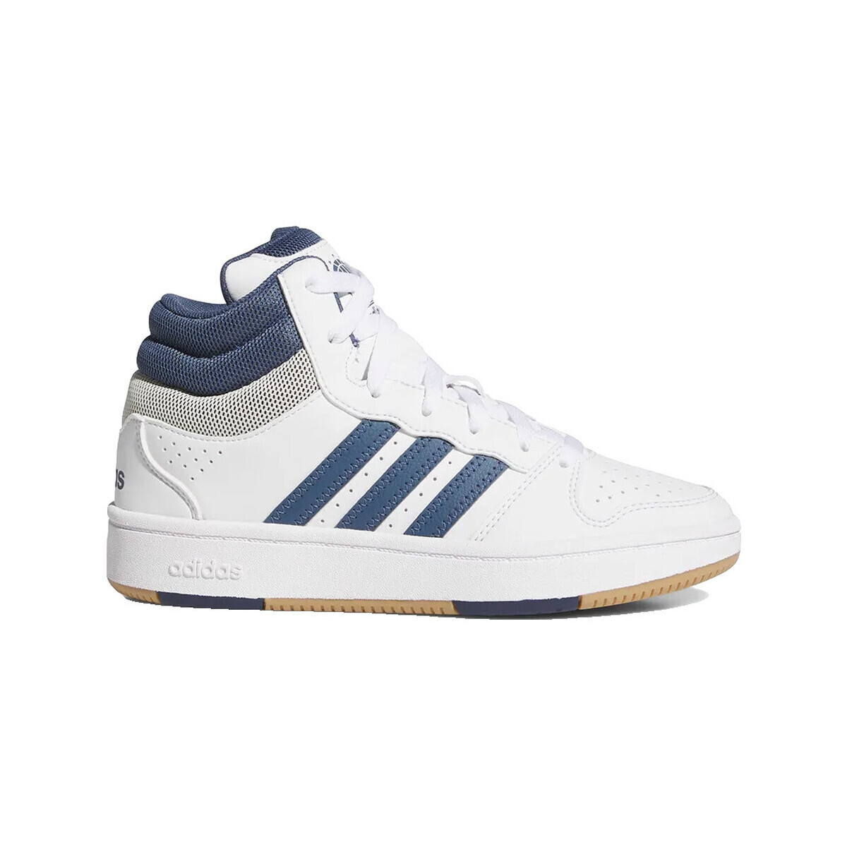 adidas  Baskets  Hoops Mid Classic textile  Bílá
